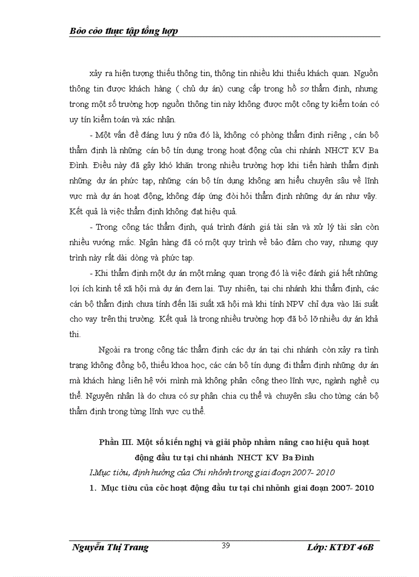 image for page Báo cáo thực tập tổng hợp tại chi nhánh NHCT Khu vực Ba Đình