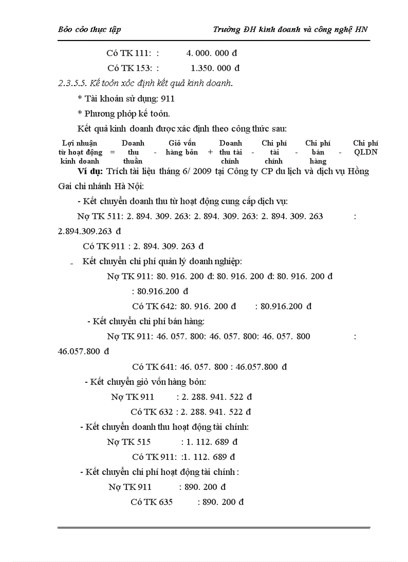 image for page Tổ chức bộ máy kế toán và công tác kế toán tại công ty cổ phần du lịch và dịch vụ Hồng Gai chi nhánh Hà Nội