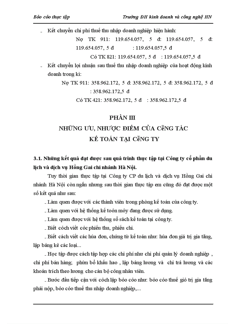 image for page Tổ chức bộ máy kế toán và công tác kế toán tại công ty cổ phần du lịch và dịch vụ Hồng Gai chi nhánh Hà Nội