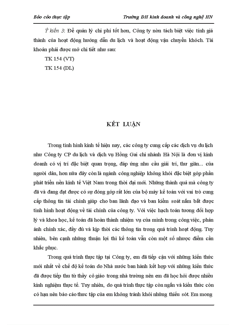 image for page Tổ chức bộ máy kế toán và công tác kế toán tại công ty cổ phần du lịch và dịch vụ Hồng Gai chi nhánh Hà Nội