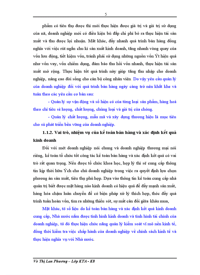image for page Kế toán bán hàng và xác định kết quả kinh doanh tại Công ty cổ phần Vật tư Vận tải Xi măng