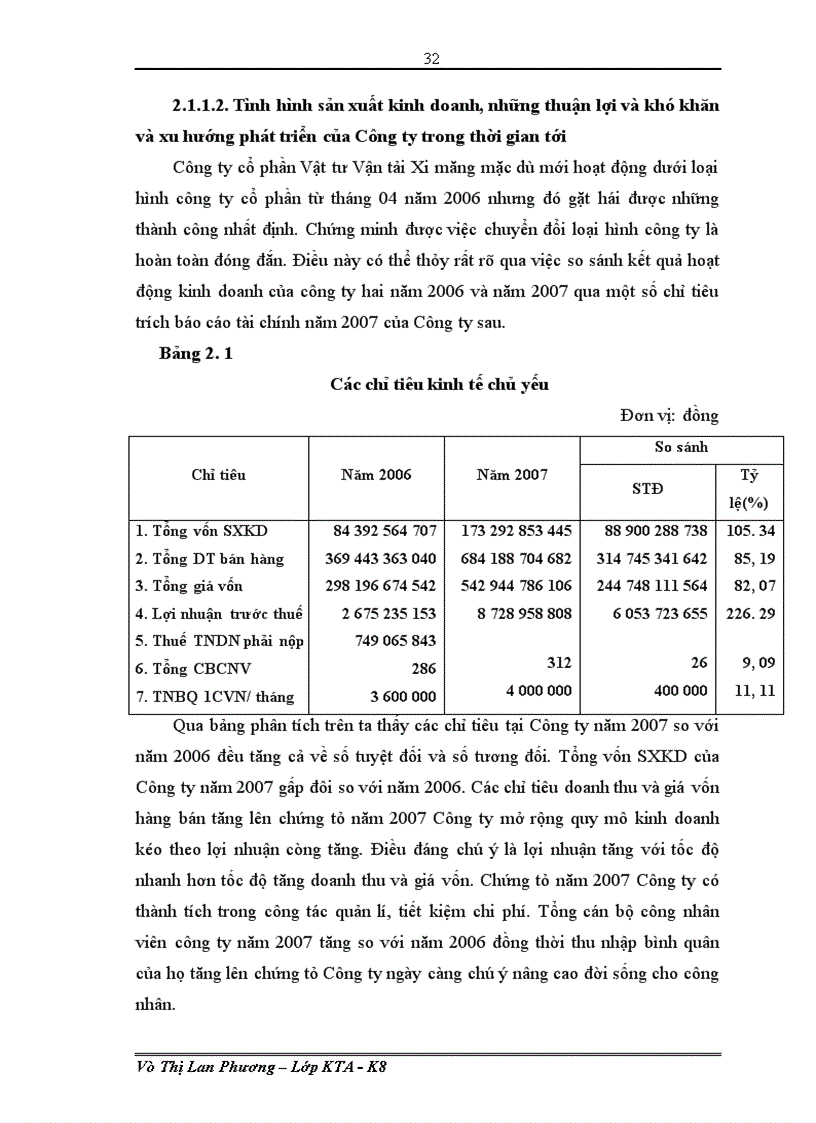 image for page Kế toán bán hàng và xác định kết quả kinh doanh tại Công ty cổ phần Vật tư Vận tải Xi măng