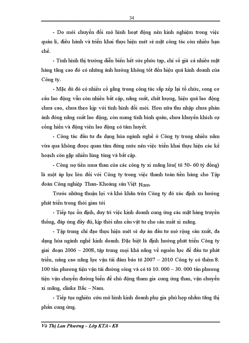 image for page Kế toán bán hàng và xác định kết quả kinh doanh tại Công ty cổ phần Vật tư Vận tải Xi măng