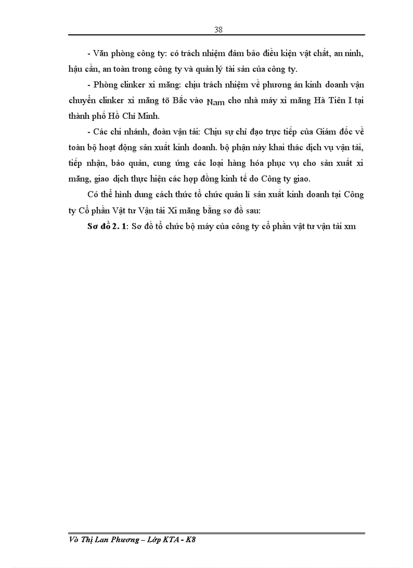 image for page Kế toán bán hàng và xác định kết quả kinh doanh tại Công ty cổ phần Vật tư Vận tải Xi măng