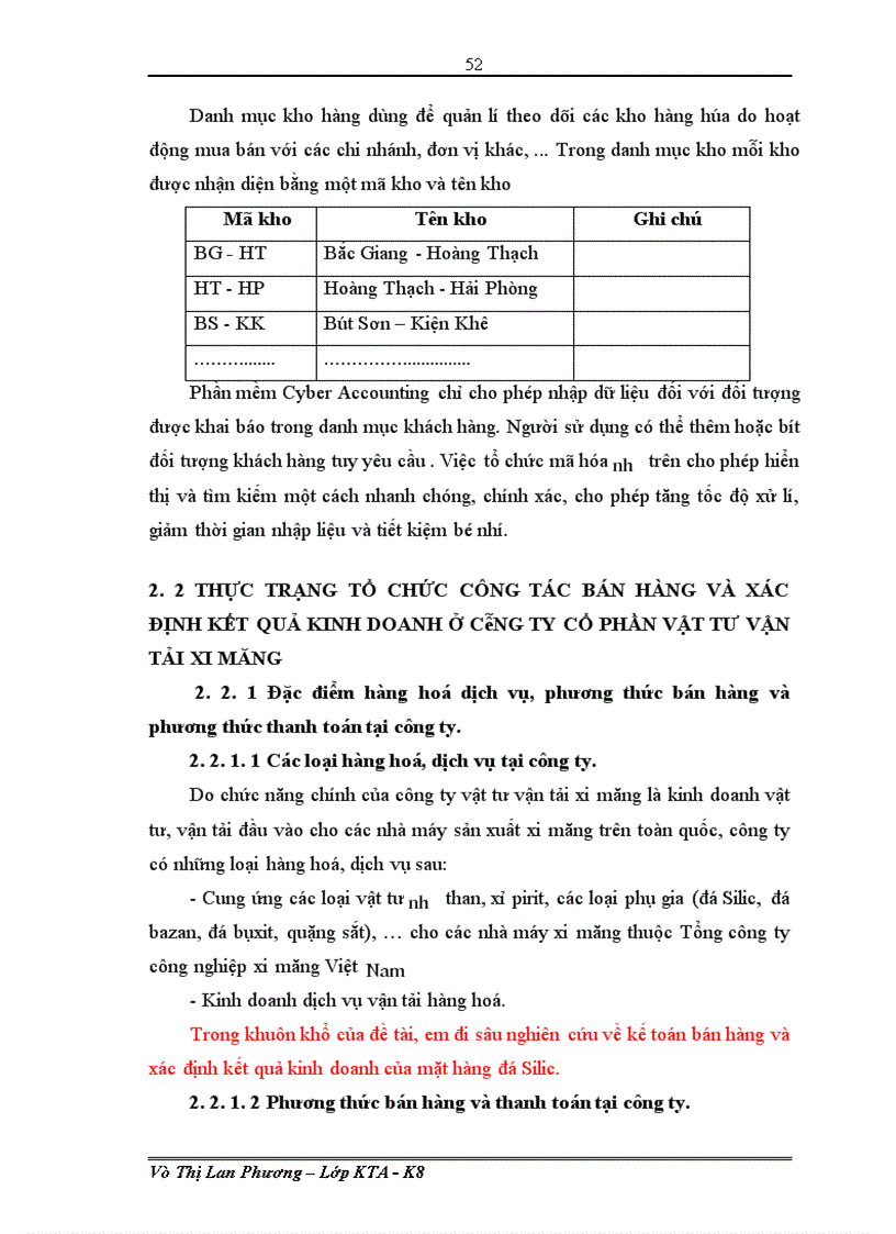 image for page Kế toán bán hàng và xác định kết quả kinh doanh tại Công ty cổ phần Vật tư Vận tải Xi măng