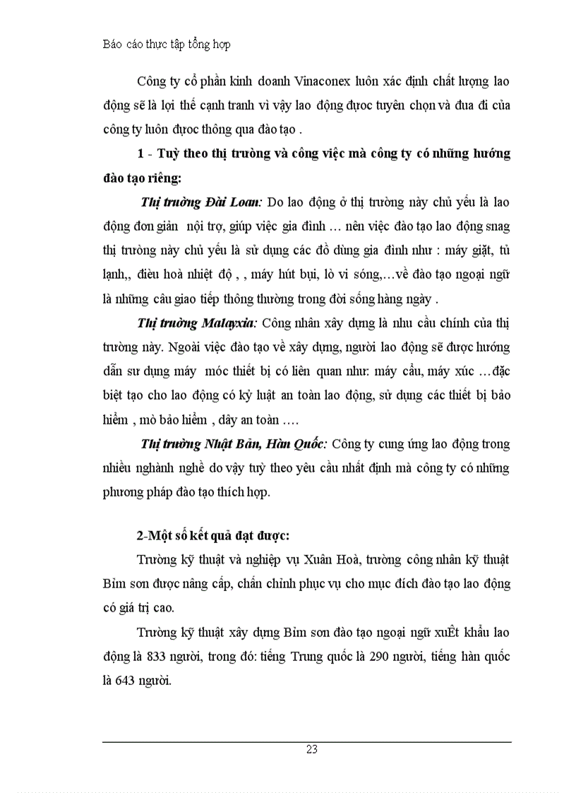 image for page Báo cáo thực tập tổng hợp về hoạt động xuất khẩu lao động Công ty cổ phần kinh doanh Vinaconex
