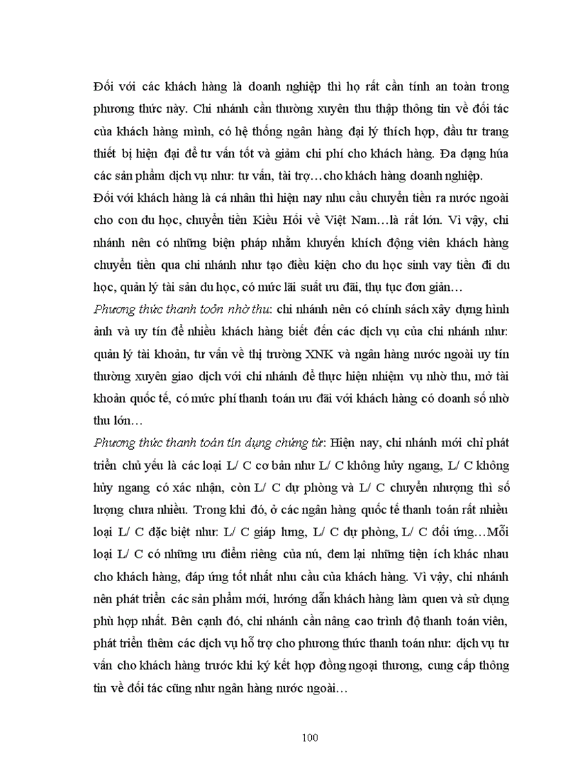 image for page Giải pháp nâng cao hiệu quả của các phương thức TTQT tại Ngân hàng TMCP xuất nhập khẩu Việt Nam chi nhánh Hà Nội