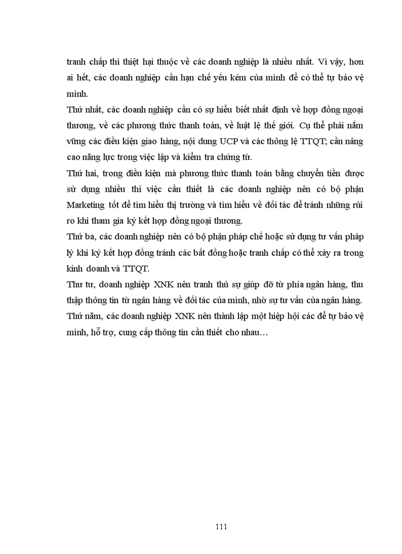 image for page Giải pháp nâng cao hiệu quả của các phương thức TTQT tại Ngân hàng TMCP xuất nhập khẩu Việt Nam chi nhánh Hà Nội