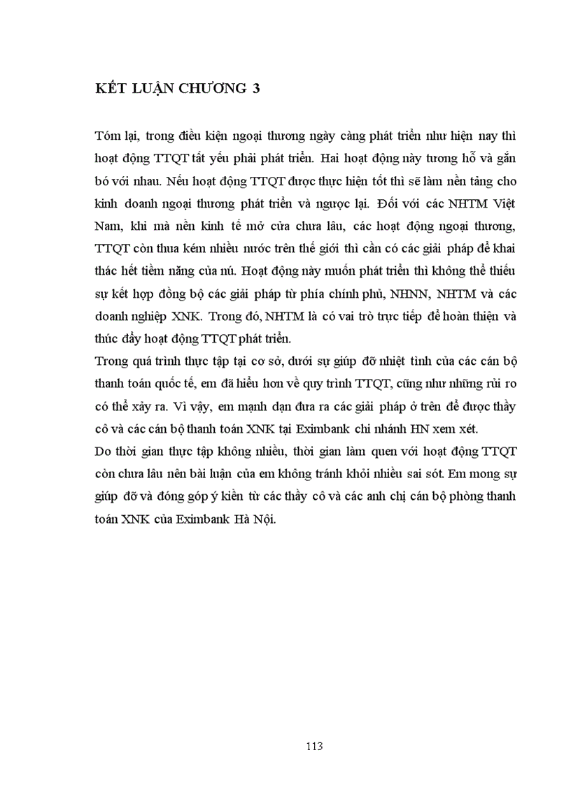 image for page Giải pháp nâng cao hiệu quả của các phương thức TTQT tại Ngân hàng TMCP xuất nhập khẩu Việt Nam chi nhánh Hà Nội