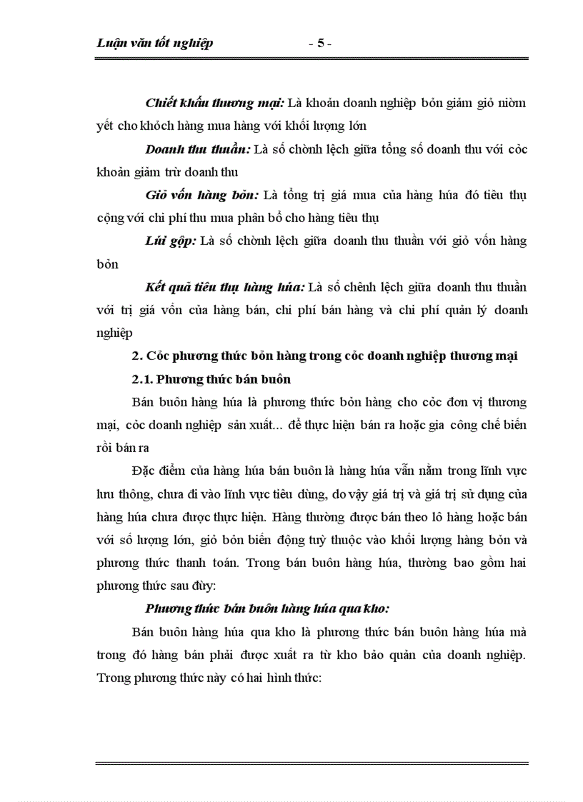 image for page Hoàn thiện kế toán tiêu thụ và xác định kết quả tiêu thụ hàng hóa tại Công ty Dịch Vụ Thương Mại số1
