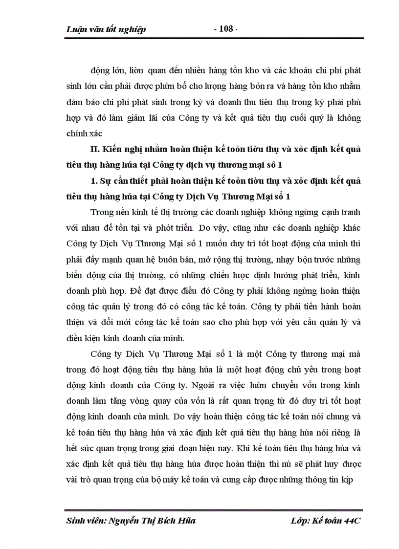 image for page Hoàn thiện kế toán tiêu thụ và xác định kết quả tiêu thụ hàng hóa tại Công ty Dịch Vụ Thương Mại số1