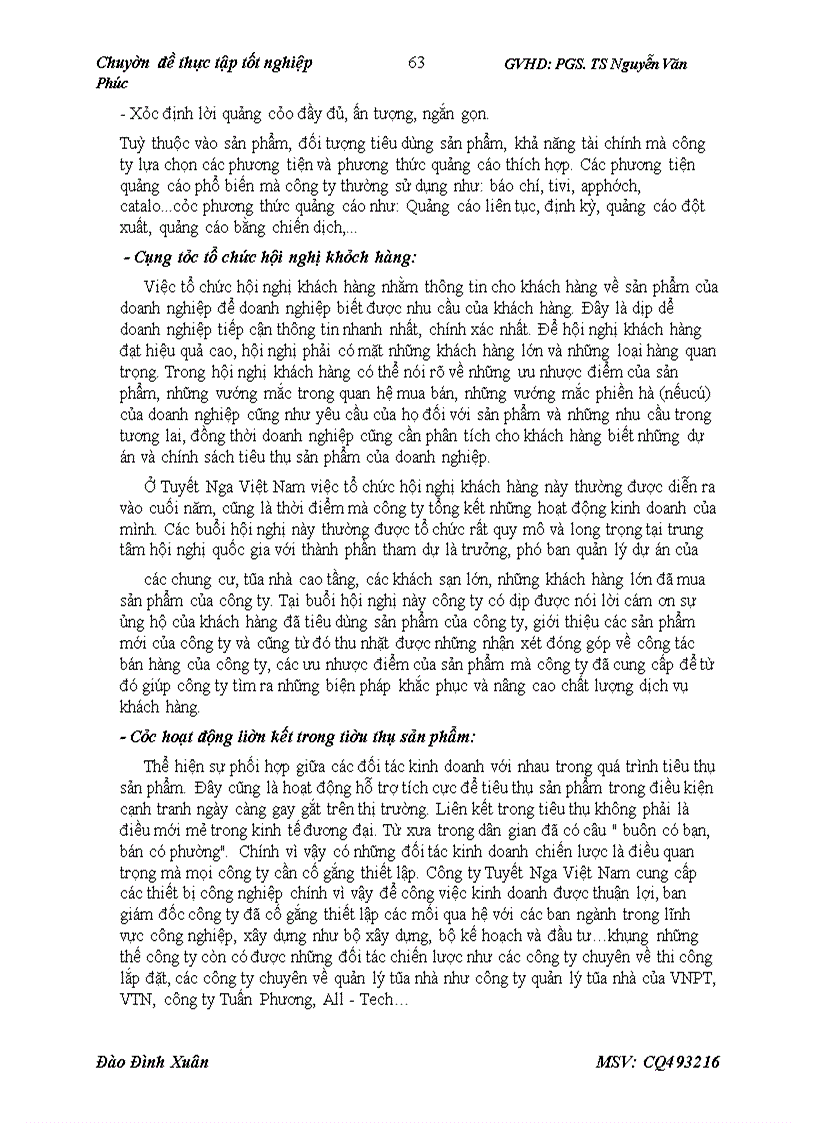 image for page Hoàn thiện công tác xây dựng kế hoạch và tổ chức thực hiện tiêu thụ sản phẩm tại công ty TNHH Tuyết Nga Việt Nam