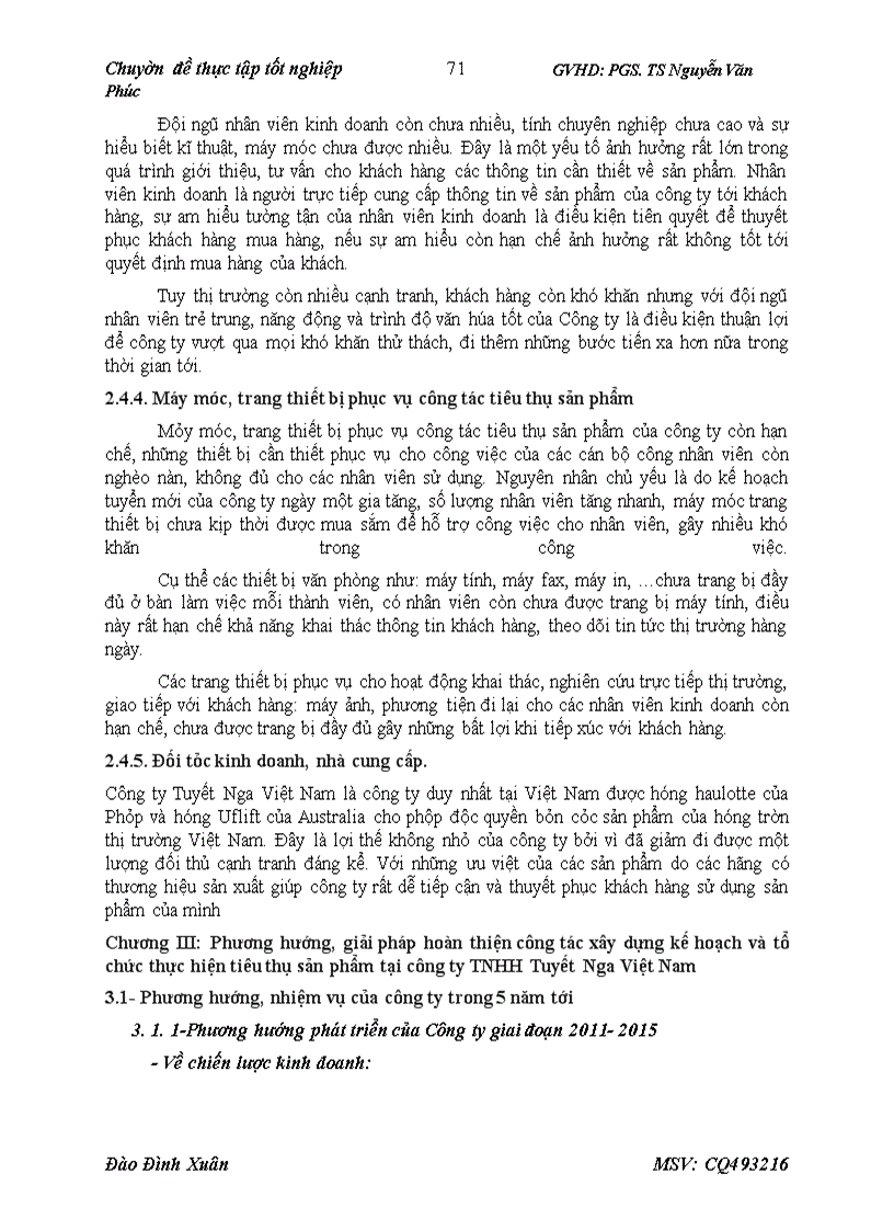 image for page Hoàn thiện công tác xây dựng kế hoạch và tổ chức thực hiện tiêu thụ sản phẩm tại công ty TNHH Tuyết Nga Việt Nam