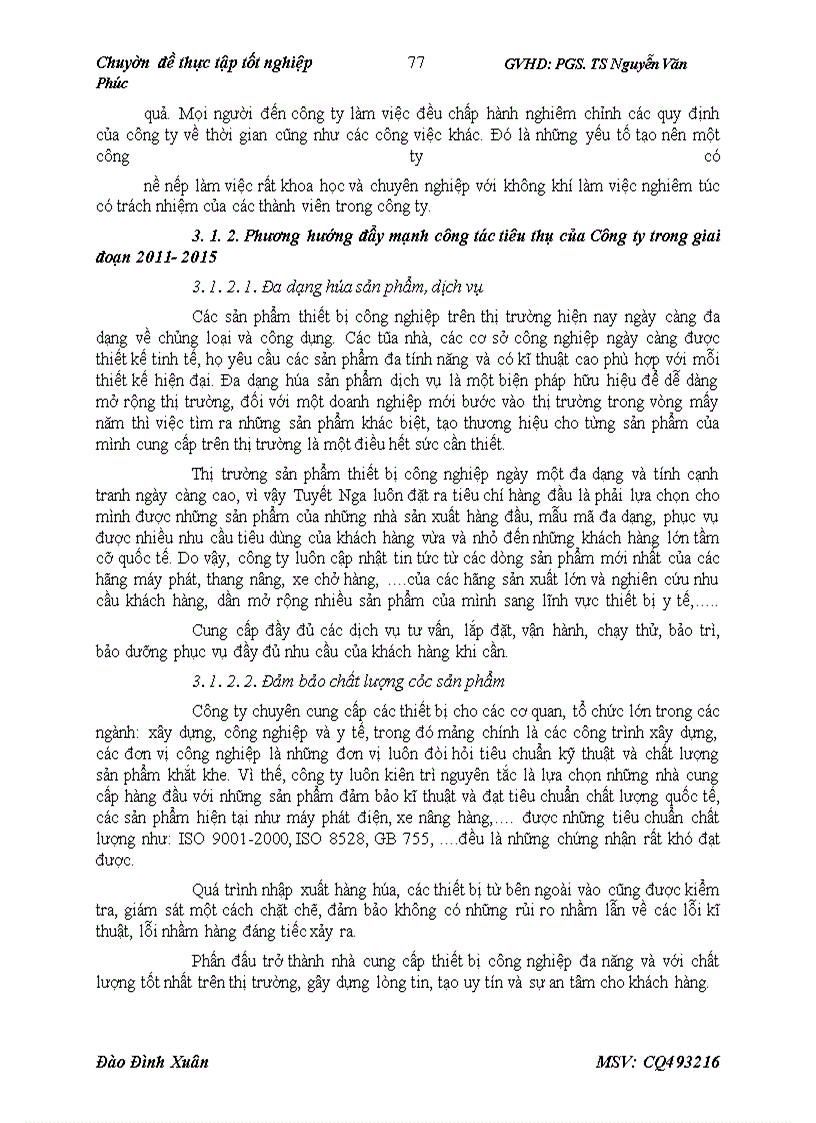 image for page Hoàn thiện công tác xây dựng kế hoạch và tổ chức thực hiện tiêu thụ sản phẩm tại công ty TNHH Tuyết Nga Việt Nam