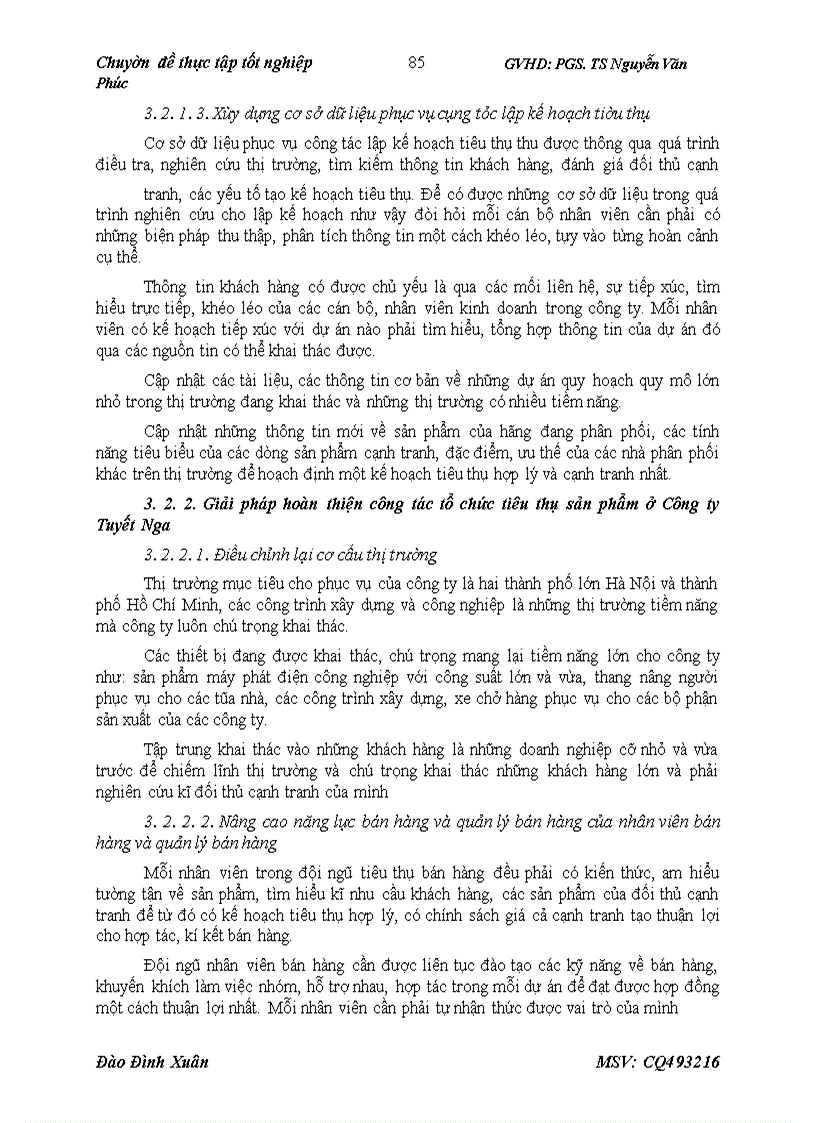 image for page Hoàn thiện công tác xây dựng kế hoạch và tổ chức thực hiện tiêu thụ sản phẩm tại công ty TNHH Tuyết Nga Việt Nam