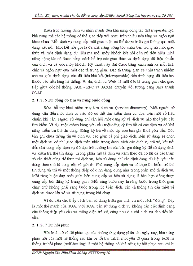 image for page Xây dựng modul chuyển đổi và cung cấp dữ liệu cho hệ thống tích hợp mạng cáp TP HN