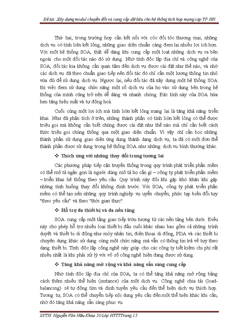 image for page Xây dựng modul chuyển đổi và cung cấp dữ liệu cho hệ thống tích hợp mạng cáp TP HN