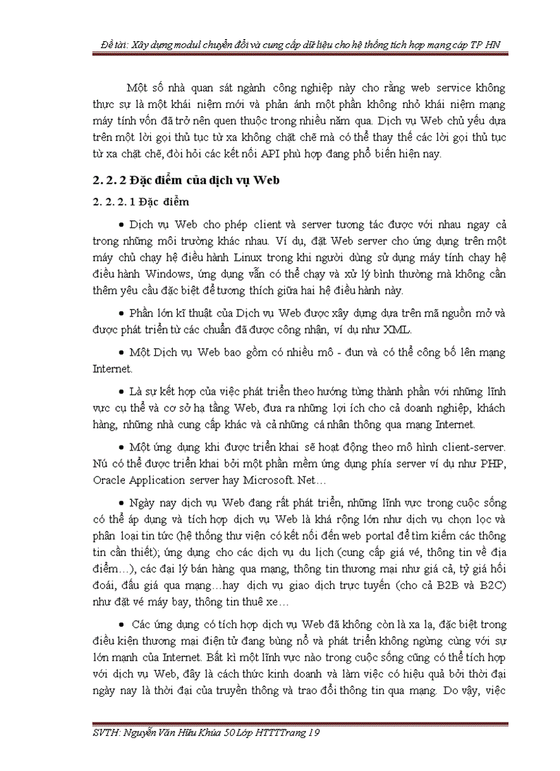 image for page Xây dựng modul chuyển đổi và cung cấp dữ liệu cho hệ thống tích hợp mạng cáp TP HN