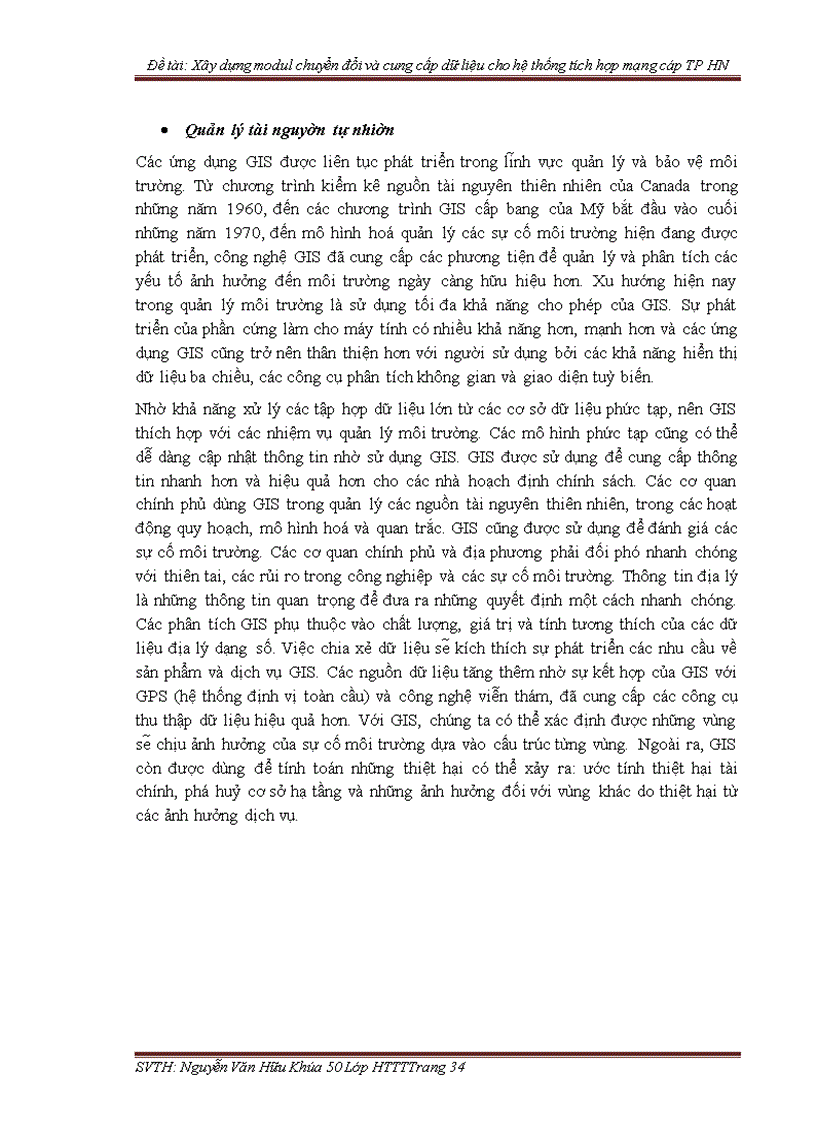 image for page Xây dựng modul chuyển đổi và cung cấp dữ liệu cho hệ thống tích hợp mạng cáp TP HN