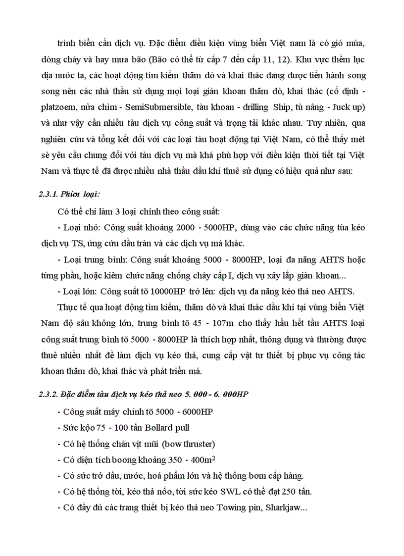 image for page Phân tích tài chính dự án đầu tư phát triển đội tầu dịch vụ