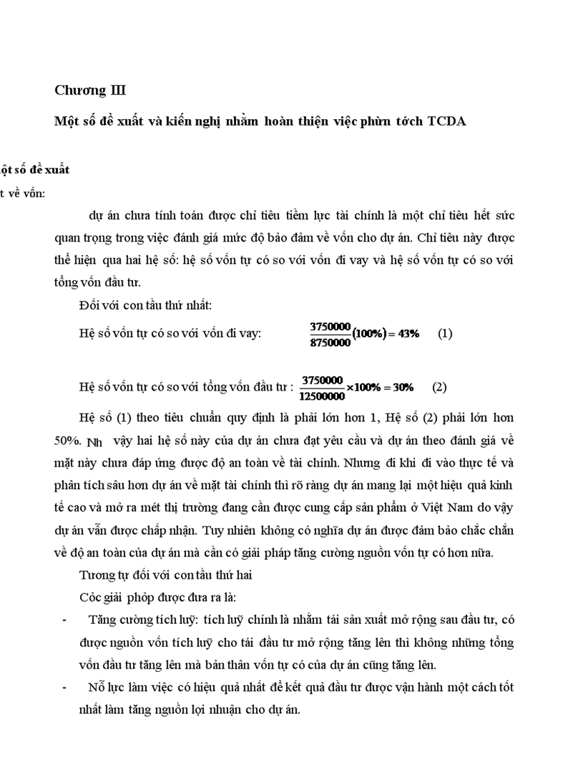 image for page Phân tích tài chính dự án đầu tư phát triển đội tầu dịch vụ