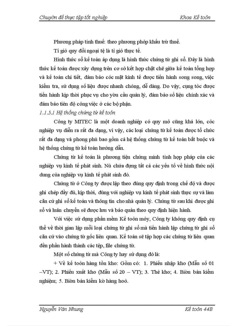 image for page Hoàn thiện kế toán tiêu thụ và xác định kết quả tiêu thụ hàng hoá tại Công ty cổ phần ứng dụng khoa học và kỹ thuật MITEC