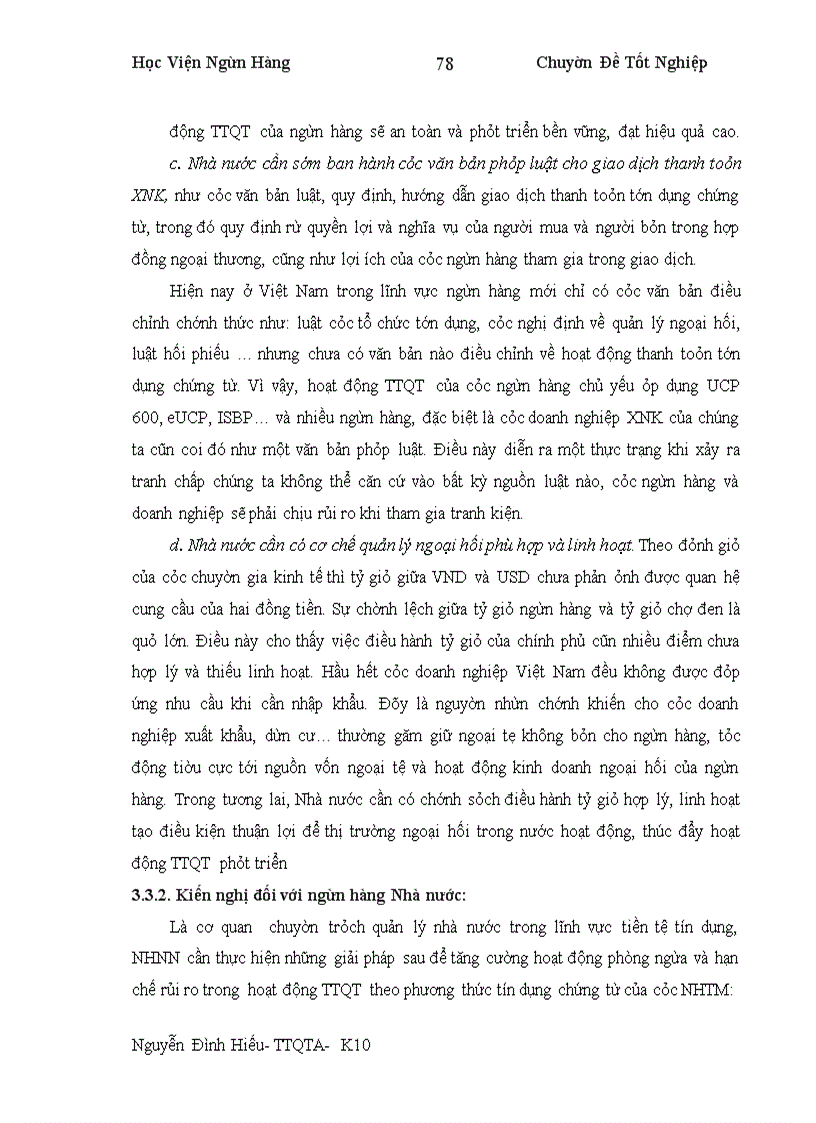 image for page Nâng cao hiệu quả thanh toán quốc tế theo phương thức tín dụng chứng từ tại Ngân hàng thương mại cổ phần Ngoại thương Việt nam - Vietcombank