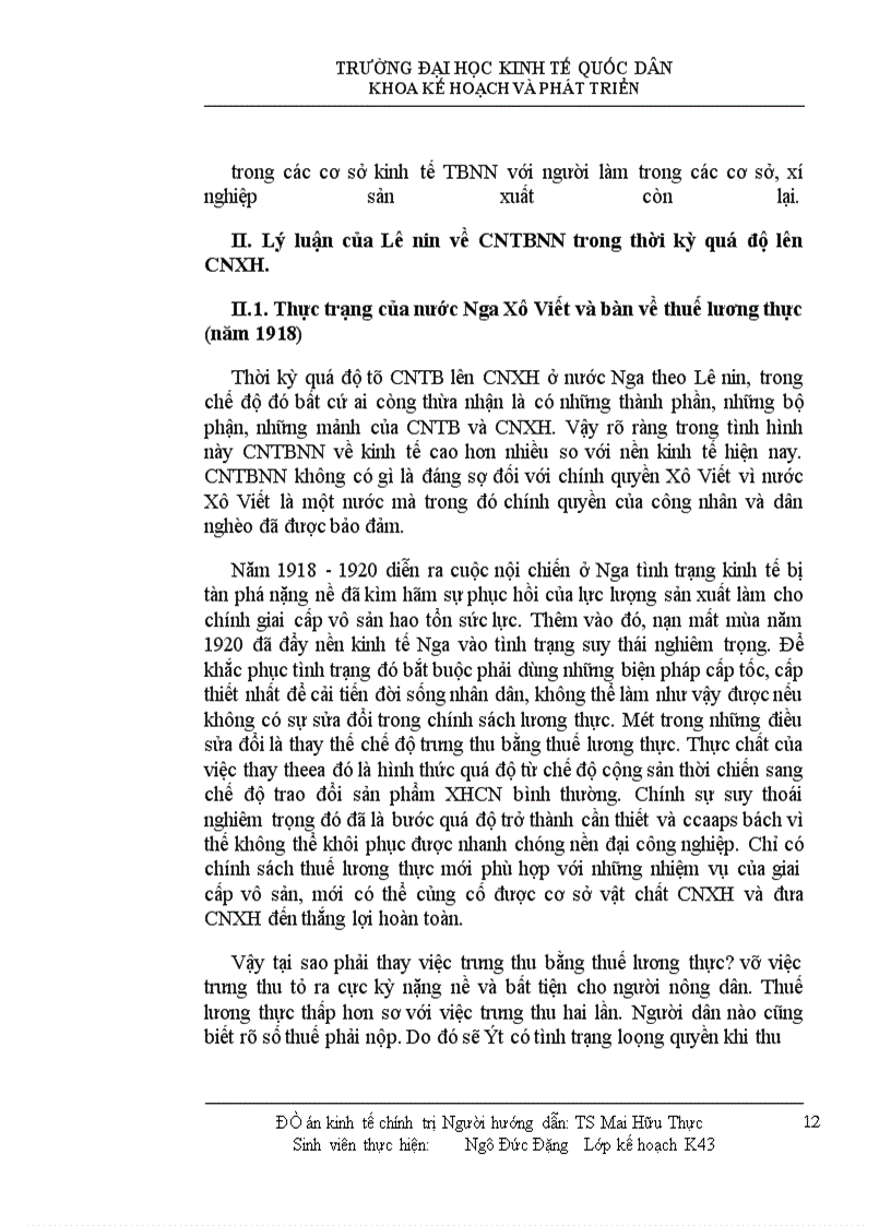 image for page Lý luận của lê-nin về chủ nghĩa tư bản nhà nước trong thời kỳ quá độ lên chủ nghĩa xã hội và sự vận dụng lý luận đó vào việt nam hiện nay.