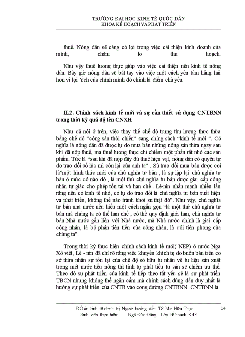 image for page Lý luận của lê-nin về chủ nghĩa tư bản nhà nước trong thời kỳ quá độ lên chủ nghĩa xã hội và sự vận dụng lý luận đó vào việt nam hiện nay.