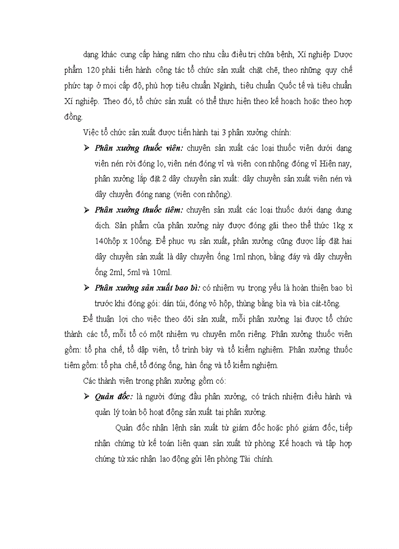 image for page Phương hướng hoàn thiện tổ chức kế toán tại Xí nghiệp Dược phẩm 120.