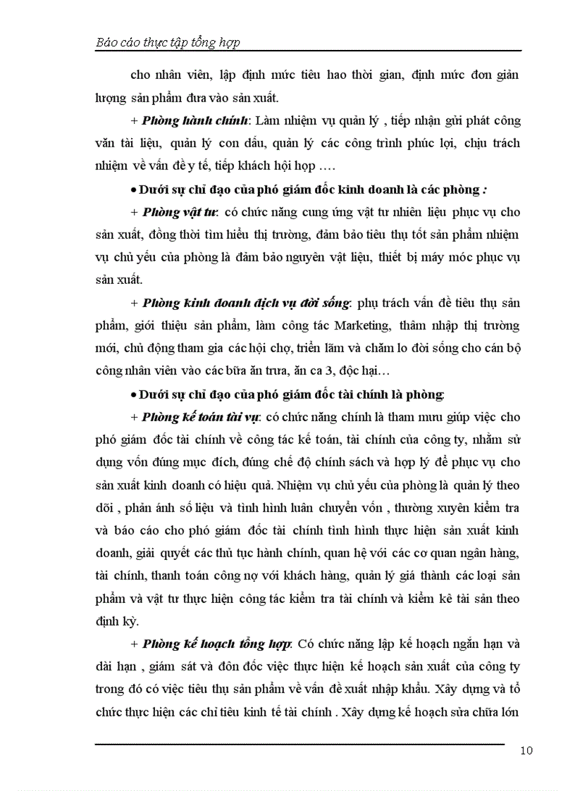 image for page Báo cáo thực tập tổng hợp tại Công ty cổ phần liên hợp thực phẩm Hà Tây