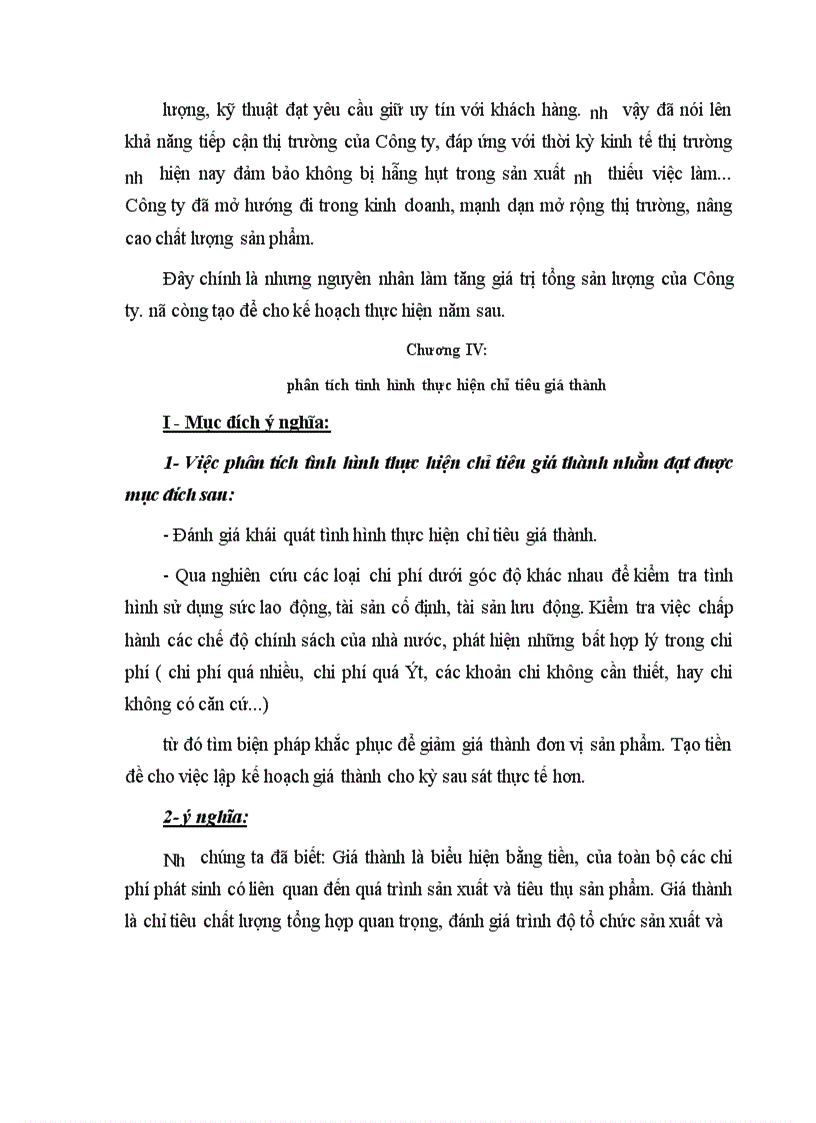 image for page Phân Tích hoạt động sản xuất kinh doanh ở Công ty cơ khí dệt may Hưng yên