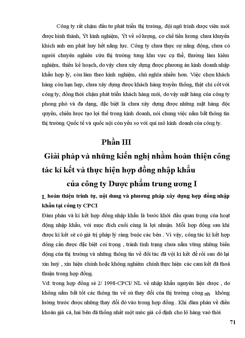 image for page Hoàn thiện việc ký kết và thực hiện hợp đồng nhập khẩu tại công ty Dược phẩm Trung ương I