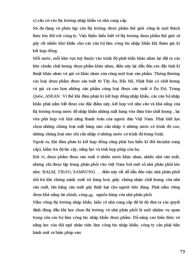 image for page Hoàn thiện việc ký kết và thực hiện hợp đồng nhập khẩu tại công ty Dược phẩm Trung ương I