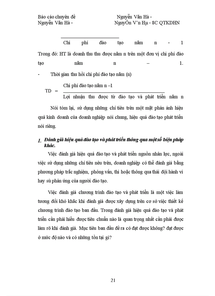 image for page Phương hướng nâng cao kết quả công tác đào tạo và phát triển nguồn nhân lực của Công ty sông Đà I