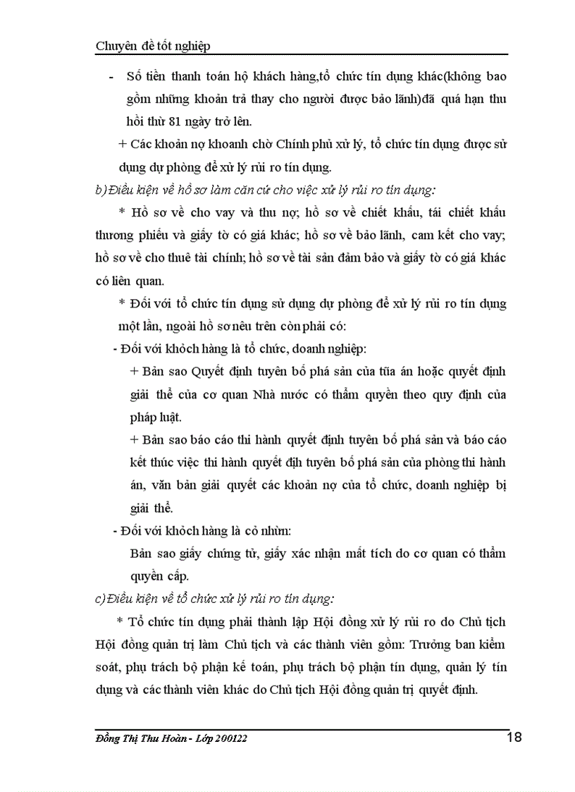 image for page Giải pháp hoàn thiện nghiệp vụ kế toán trích lập và sử dụng dự phòng để xử lý rủi ro tín dụng tại NH Hàng Hải – Chi nhánh Hà nội.