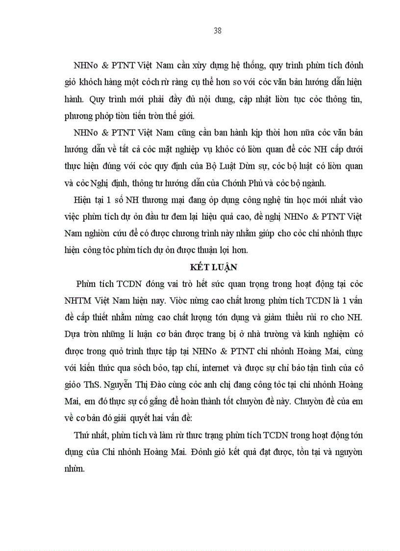 image for page Một số giải pháp chủ yếu nhằm nâng cao hiệu quả phân tích tài chính doanh nghiệp tại NHNo&PTNT Hoàng Mai – Hà Nội
