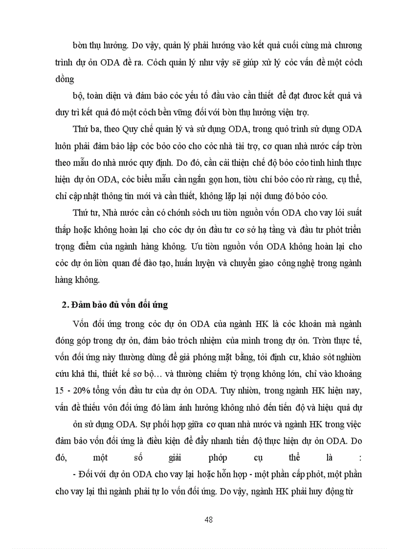 image for page Một số giải pháp nhằm tăng cường khả năng sử dụng có hiệu quả nguồn vốn ODA cho đầu tư phát triển Ngành Hàng không Việt Nam