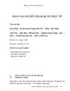 Chuyến đi thực tế: Con đường di sản miền Trung: Hà Nội – Huế - Đà Nẵng