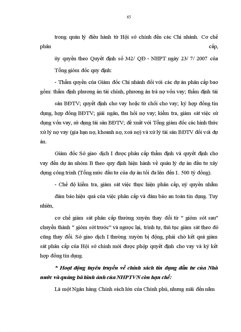 image for page Đẩy mạnh tín dụng đầu tư của Nhà nước tại Sở giao dịch I - Ngân hàng Phát triển Việt Nam