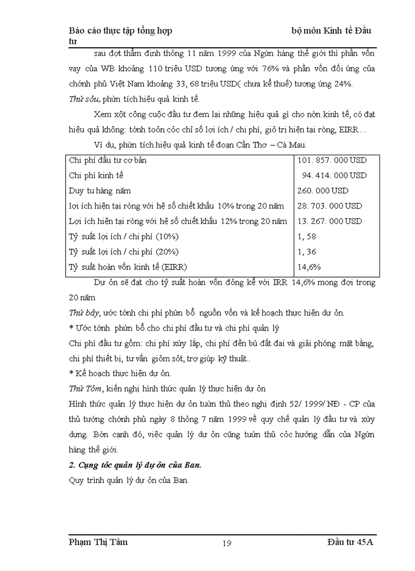 image for page Báo cáo thực tập tổng hợp: ban quản lý dự án 1- bộ giao thông vận tải