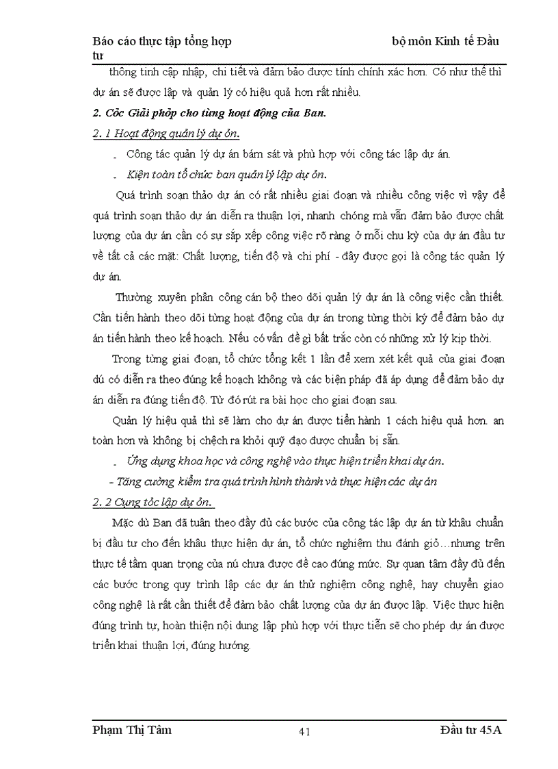 image for page Báo cáo thực tập tổng hợp: ban quản lý dự án 1- bộ giao thông vận tải