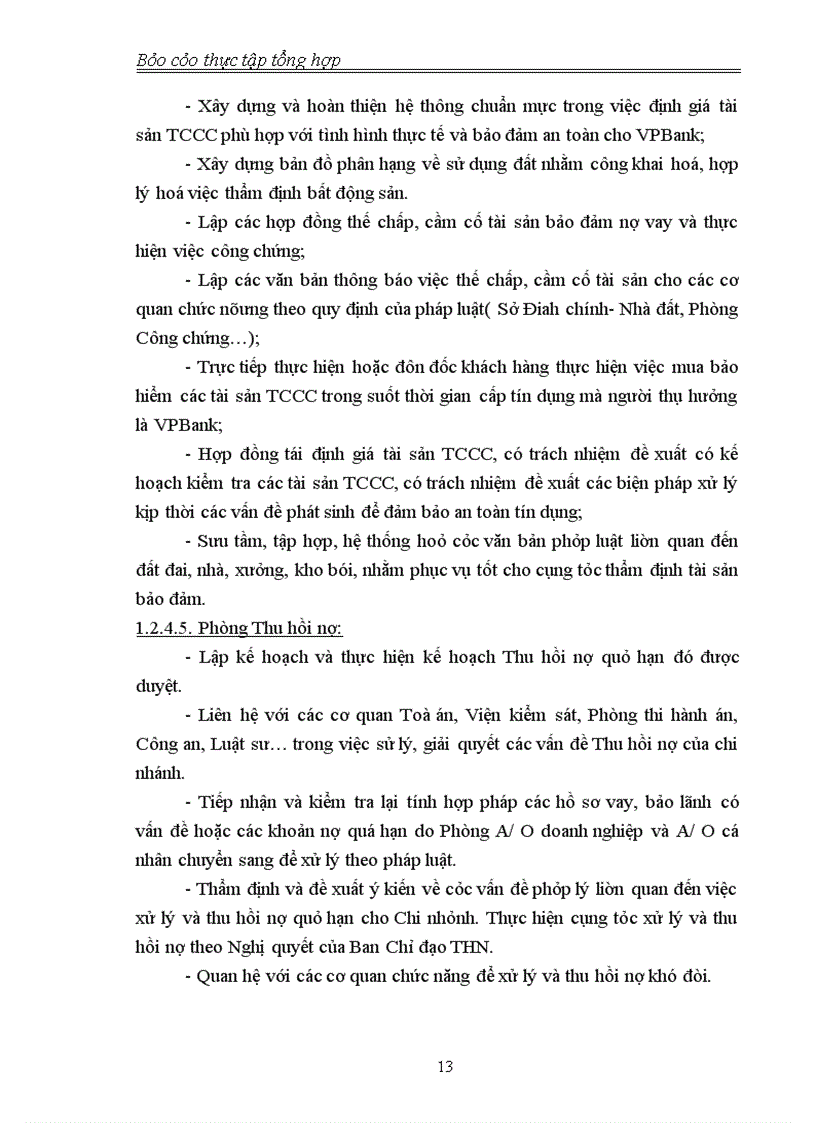 image for page Báo cáo thực tập tổng hợp tại VPBank Chi nhánh Thăng Long.