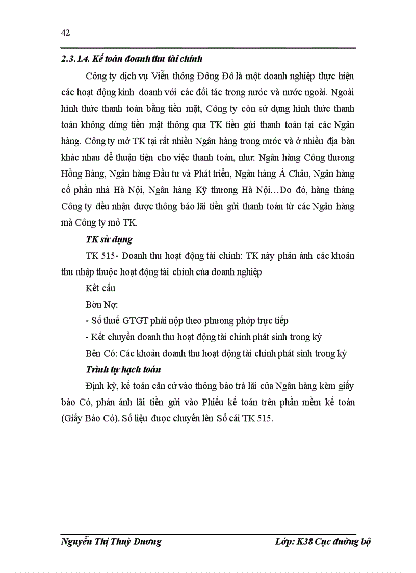 image for page Tìm hiểu công tác kế toán tại công ty Cổ phần dịch vụ viễn thông Đông Đô