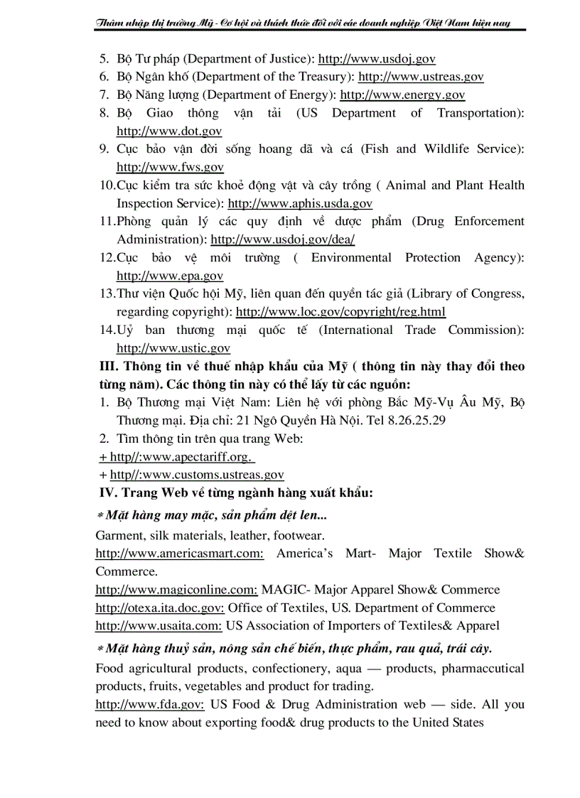 image for page Thâm nhập thị trường Mỹ-cơ hội và thách thức đối với các doanh nghiệp Việt Nam hiện nay