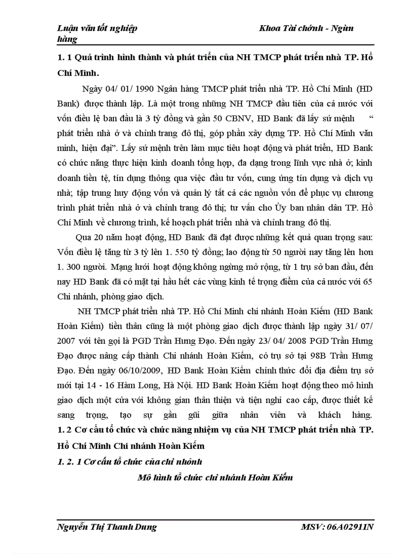 image for page Thực trạng và giải pháp mở rộng hoạt động huy động vốn tại Ngân hàng TMCP phát triển nhà TP. Hồ Chí Minh chi nhánh Hoàn Kiếm