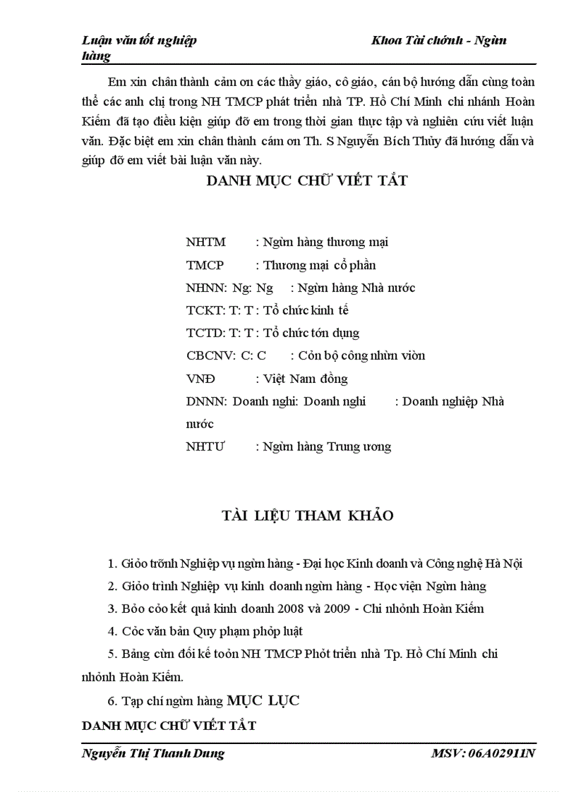 image for page Thực trạng và giải pháp mở rộng hoạt động huy động vốn tại Ngân hàng TMCP phát triển nhà TP. Hồ Chí Minh chi nhánh Hoàn Kiếm