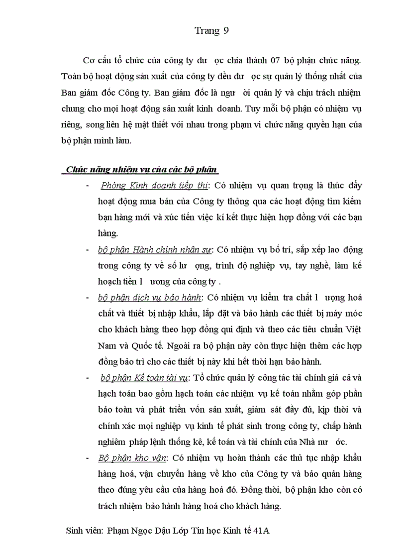 image for page Báo cáo thực tập tại công ty cổ phần hoá chất và thiết bị Miền Bắc