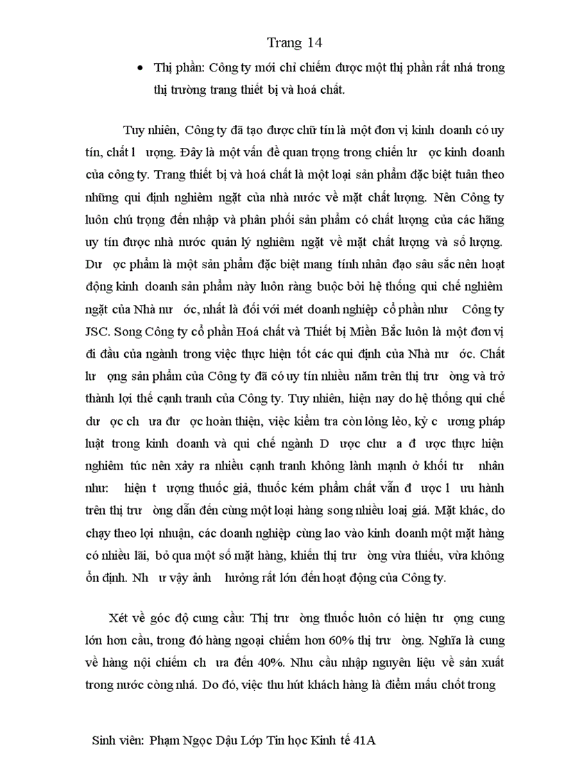 image for page Báo cáo thực tập tại công ty cổ phần hoá chất và thiết bị Miền Bắc