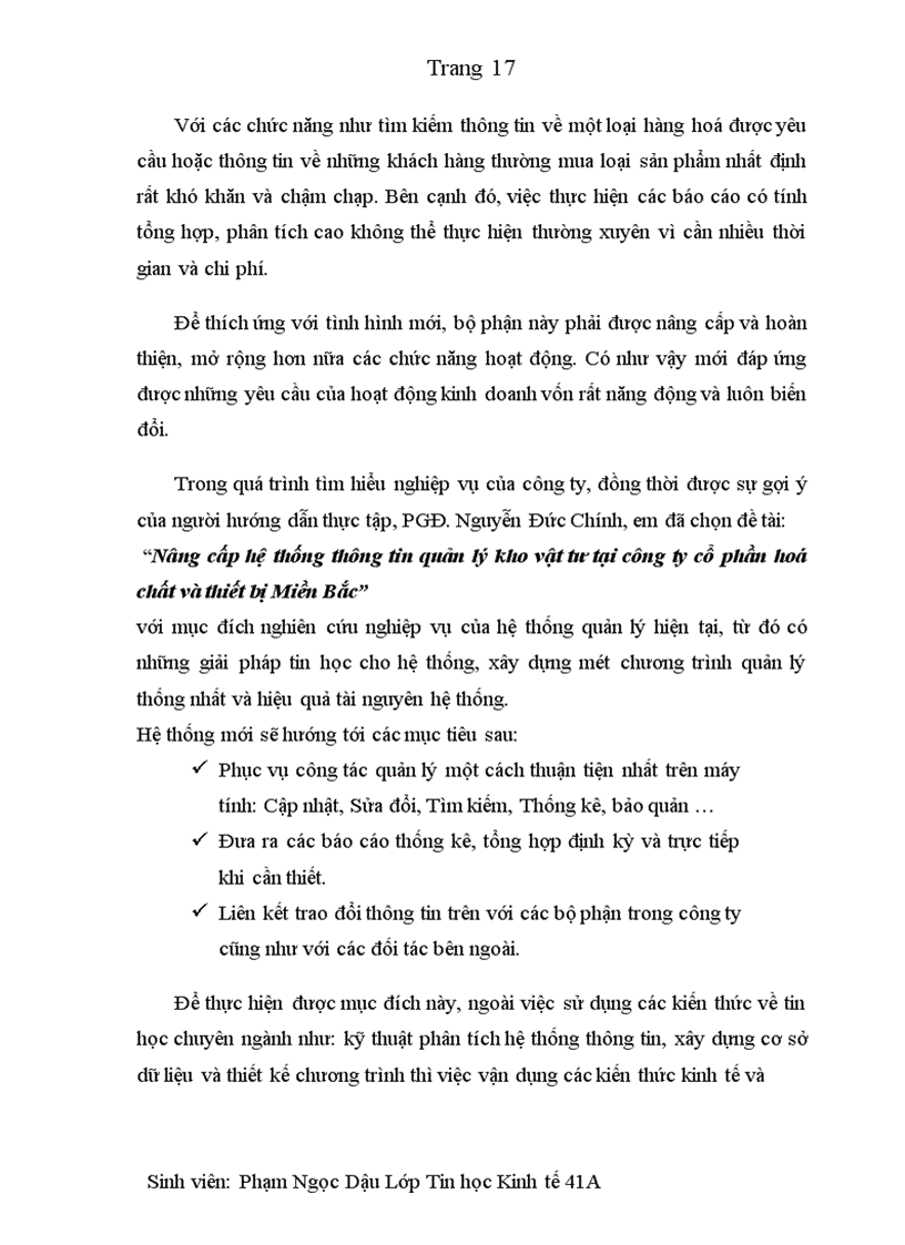 image for page Báo cáo thực tập tại công ty cổ phần hoá chất và thiết bị Miền Bắc